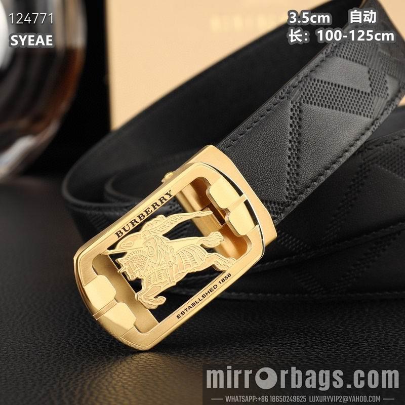 Replica Burberry belt 35mmX100-125cm 8L73