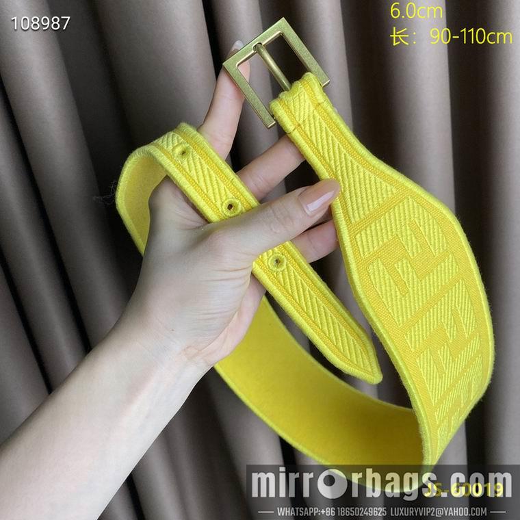 Replica Fendi Belt 60mmX90-110cm 8L02