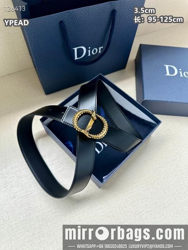 Replica Dior belt 35mmX95-125cm 8L20