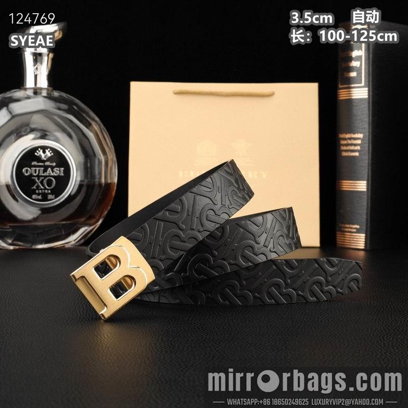 Replica Burberry belt 35mmX100-125cm 8L75