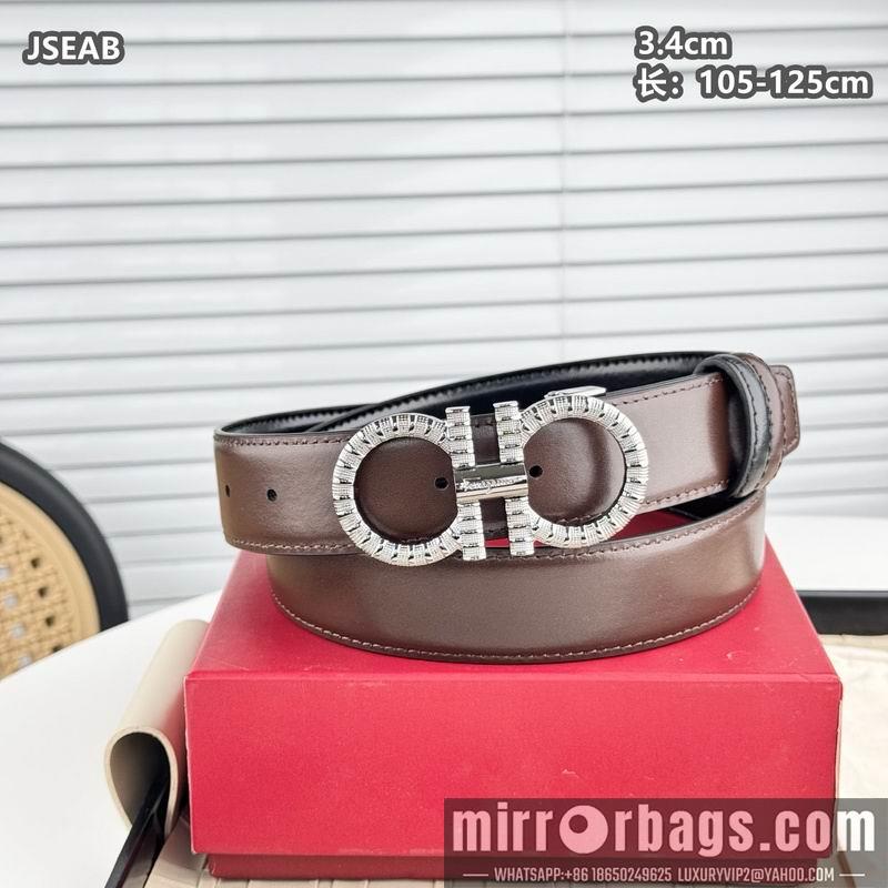 Replica Ferragamo belt 34mmX105-125cm 8L11