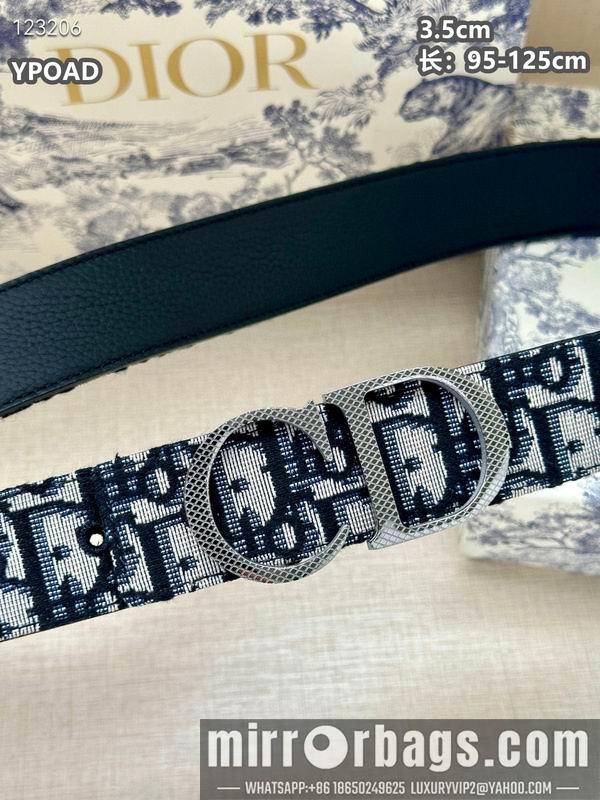 Replica Dior belt 35mmX95-125cm 8L23