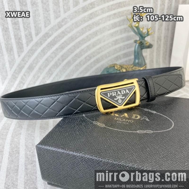 Replica Prada belt 35mmX105-125cm 8L64