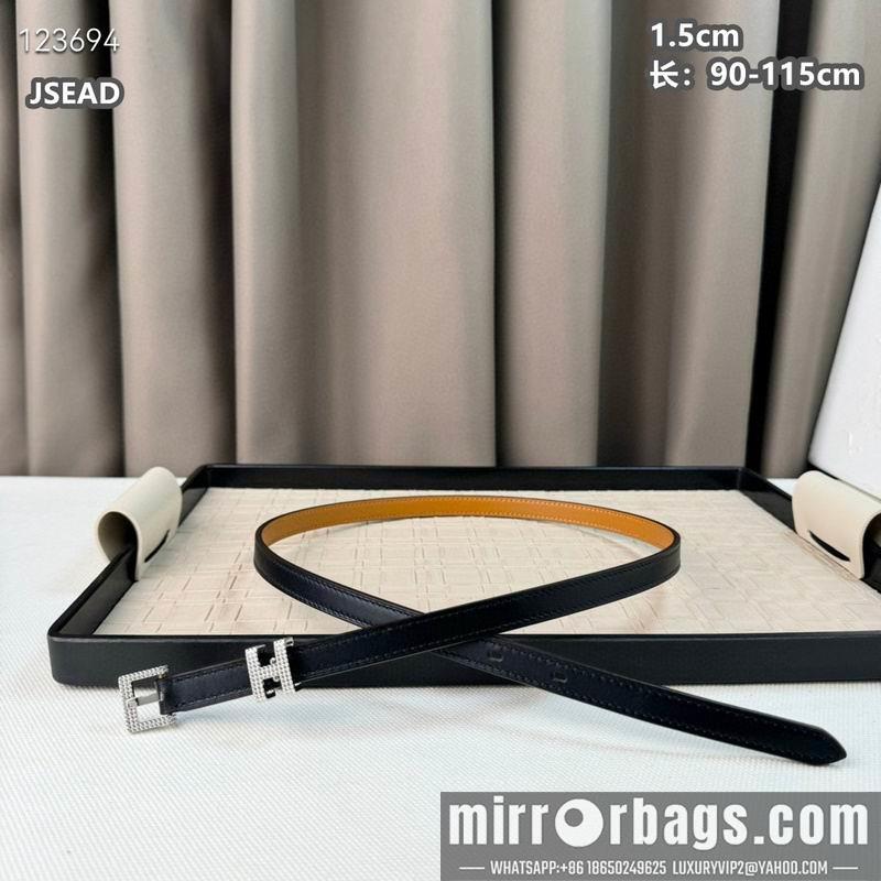 Replica Hermes belt 15mmX90-115cm 8L02