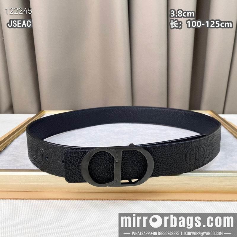 Replica Dior belt 38mmX100-125cm 8L07