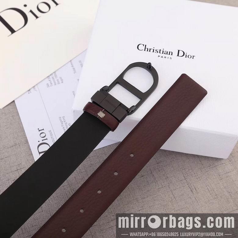 Replica Dior Belt 34mmX95-125cm 7D21