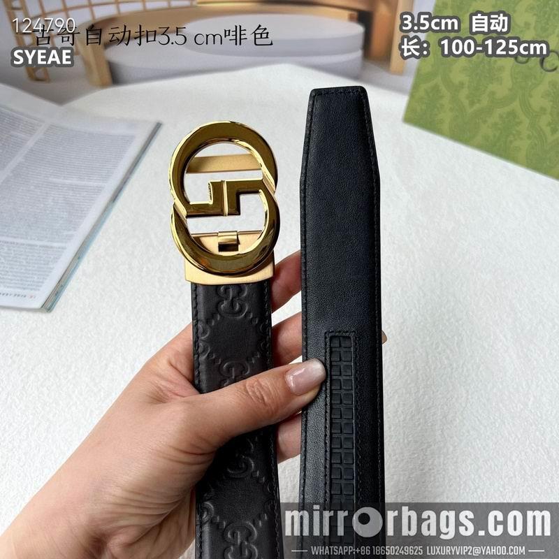 Replica Gucci belt 35mmX100-125cm 8L18