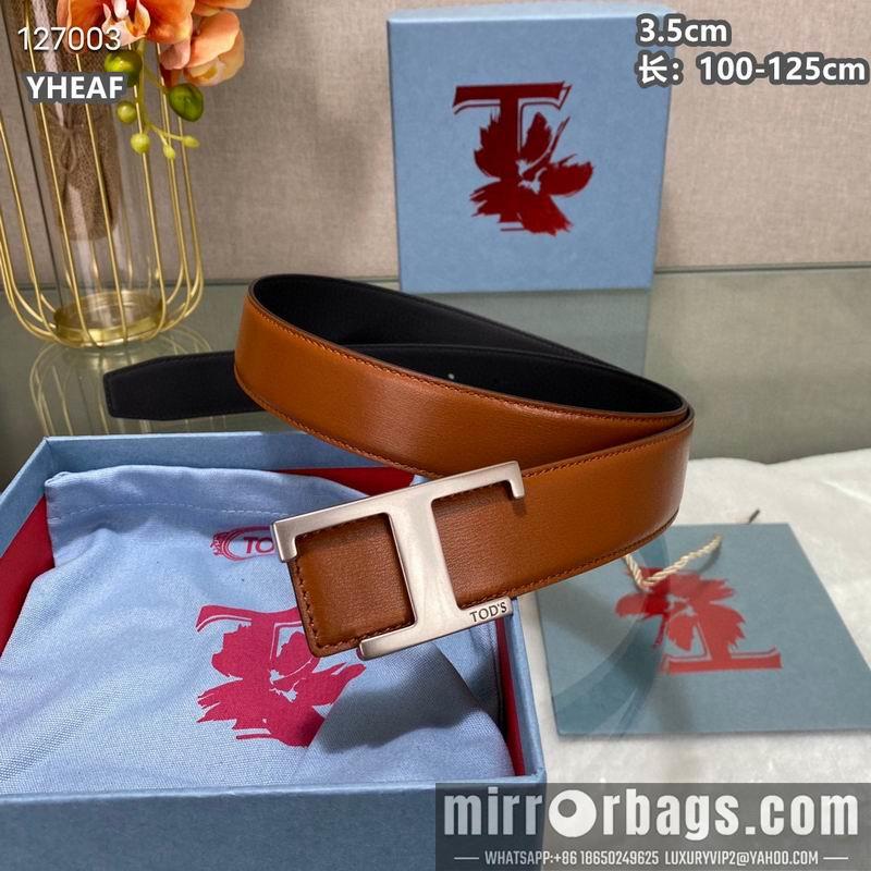 Replica TOD's belt 35mmX100-125cm 8L10