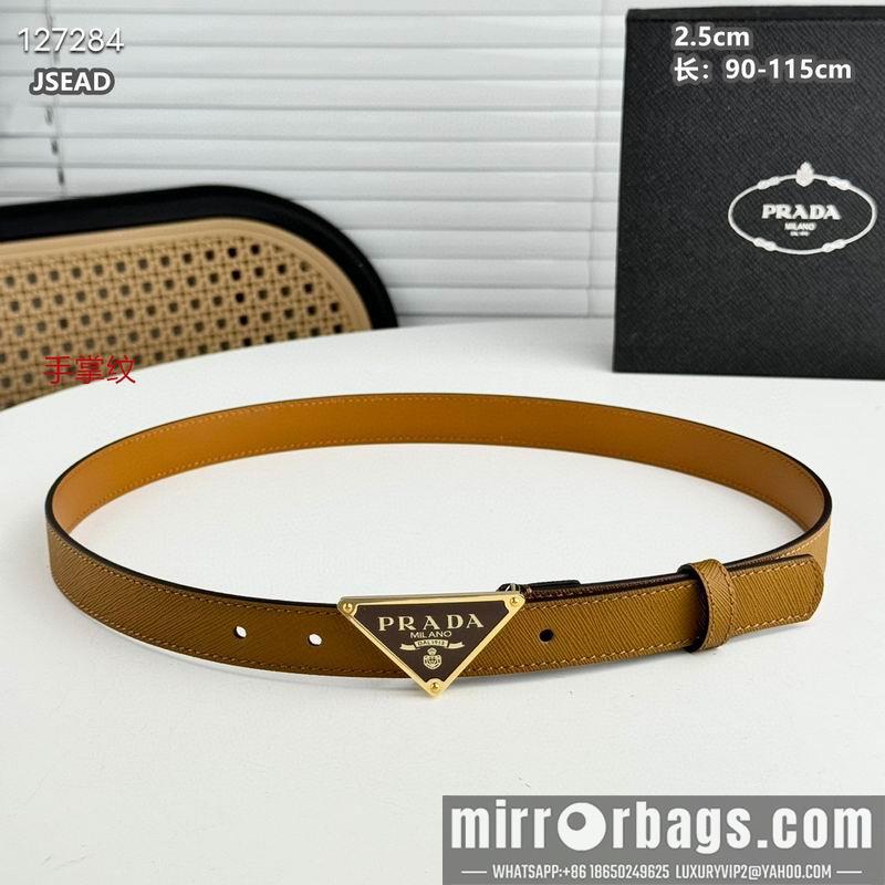 Replica Prada belt 25mmX90-115cm 8L03