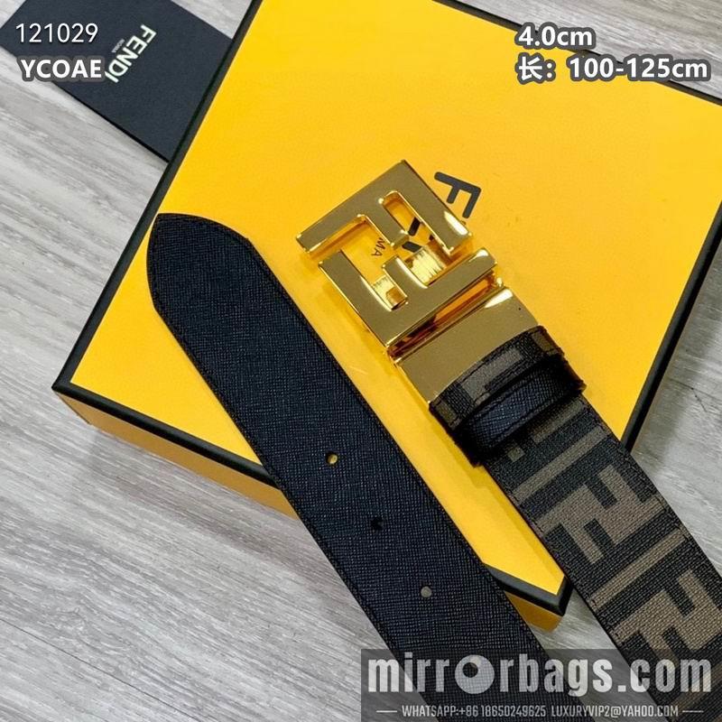 Replica Fendi belt 40mmX100-125cm 8L117