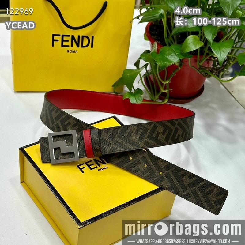 Replica Fendi belt 40mmX100-125cm 8L88