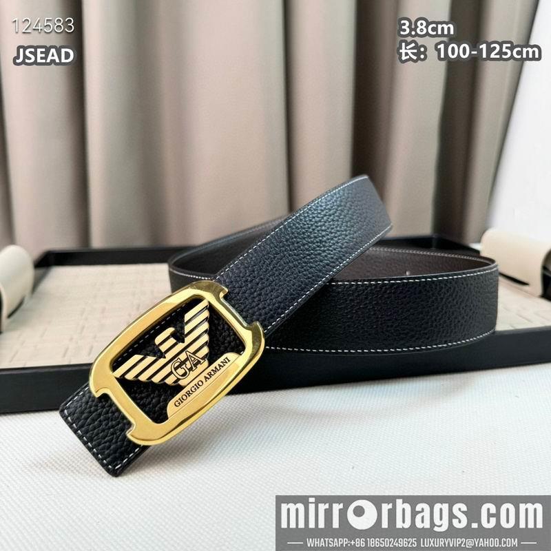 Replica Armani belt 38mmX100-125cm 8L02