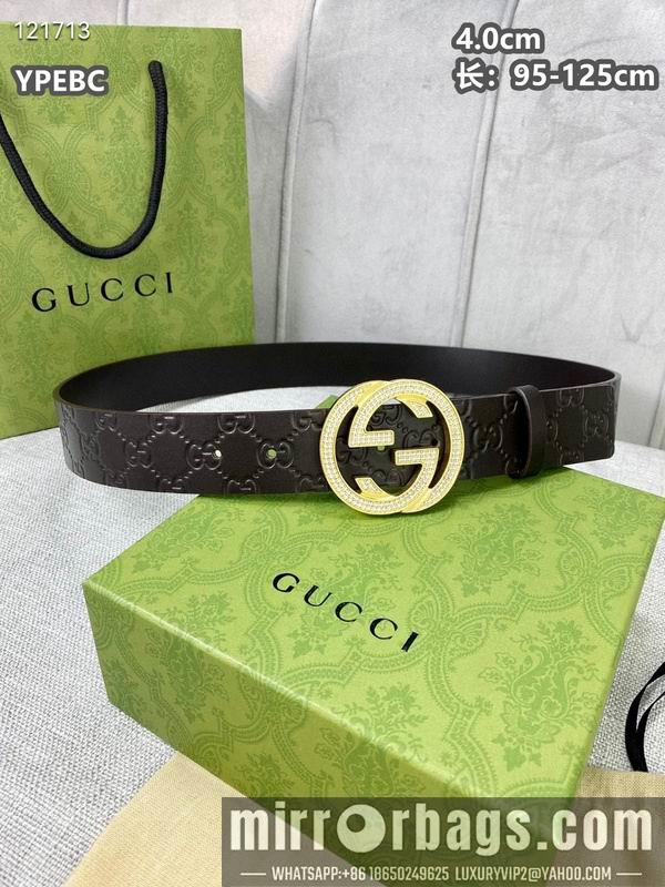 Replica Gucci belt 40mmX95-125cm 8L115