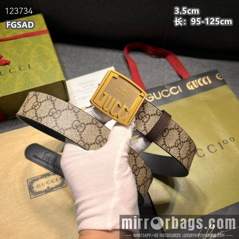 Replica Gucci belt 35mmX95-125cm 8L06