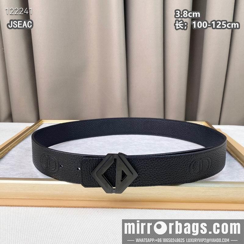 Replica Dior belt 38mmX100-125cm 8L08