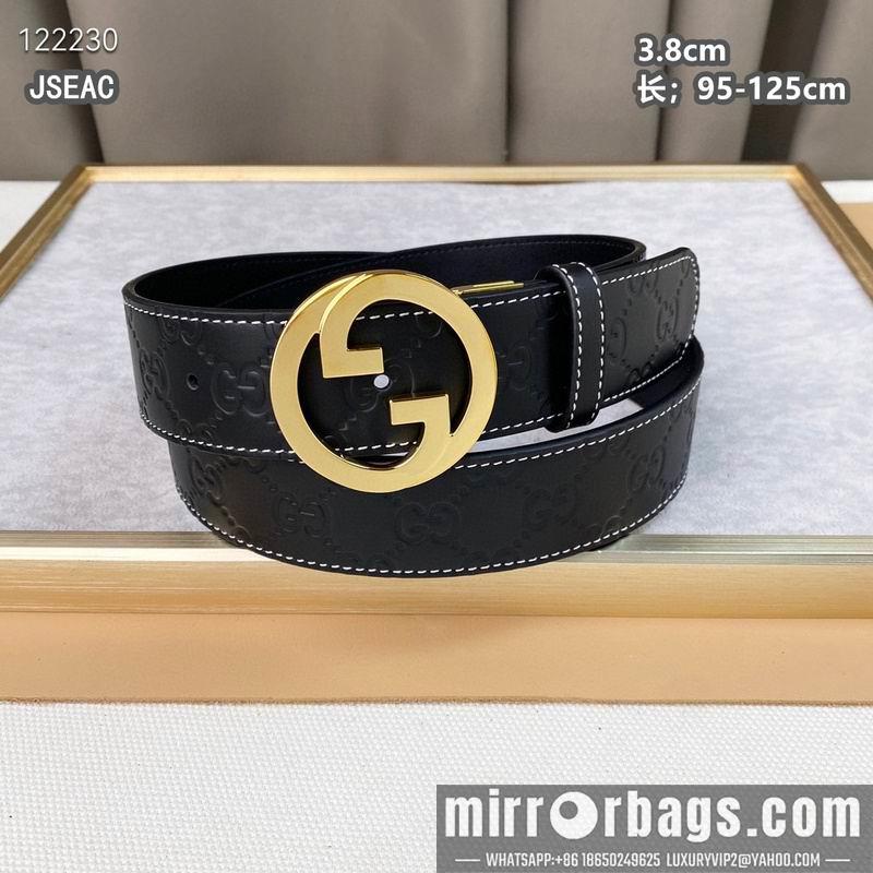 Replica Gucci belt 38mmX95-125cm 8L30