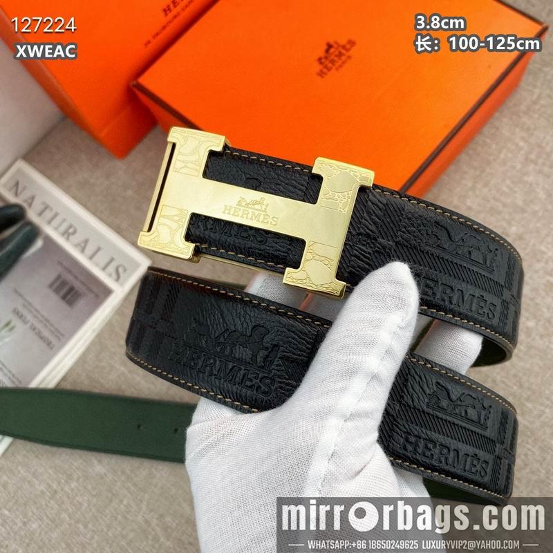 Replica Hermes belt 38mmX100-125cm 8L44