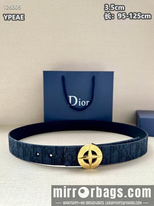 Replica Dior belt 35mmX95-125cm 8L19
