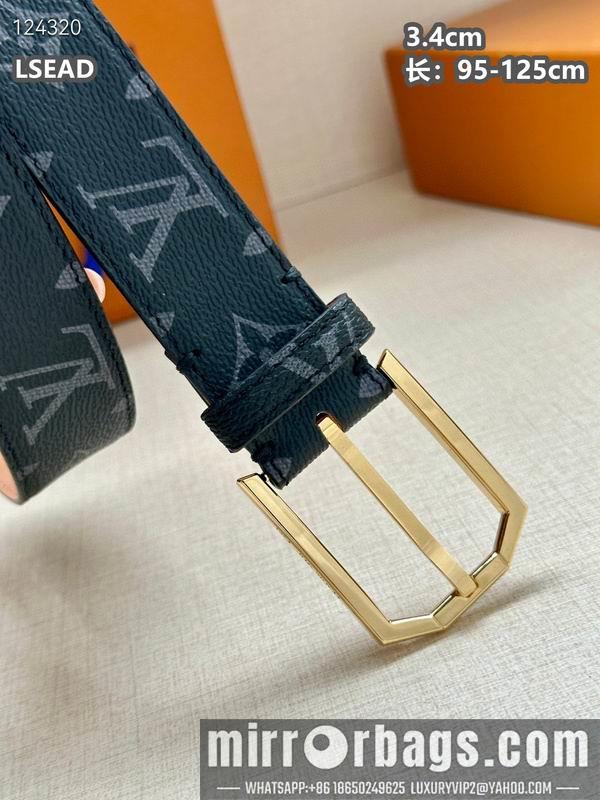 Replica LV belt 34mmX95-125cm 8L23