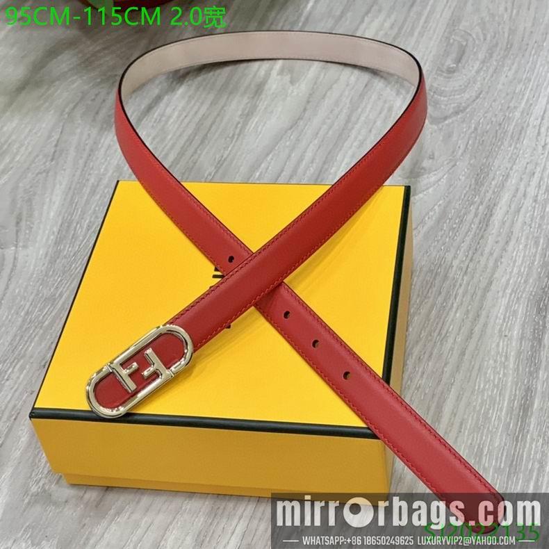 Replica Fendi Belt 20mmX95-115cm 7D07