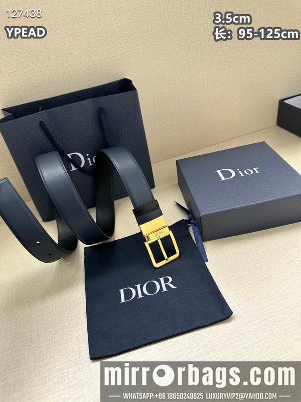 Replica Dior belt 35mmX95-125cm 8L34