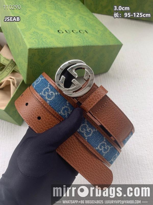 Replica Gucci belt 30mmX95-125cm 8L17