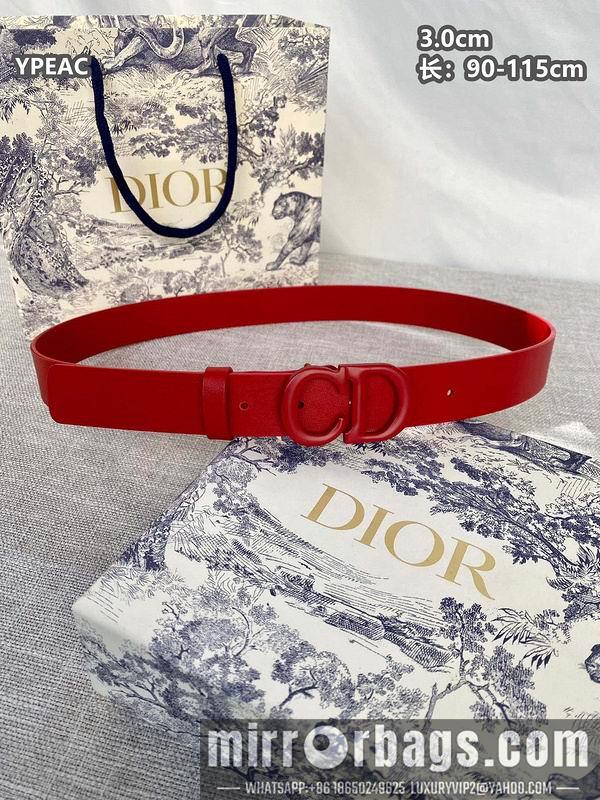 Replica Dior belt 30mmX90-115cm 8L01