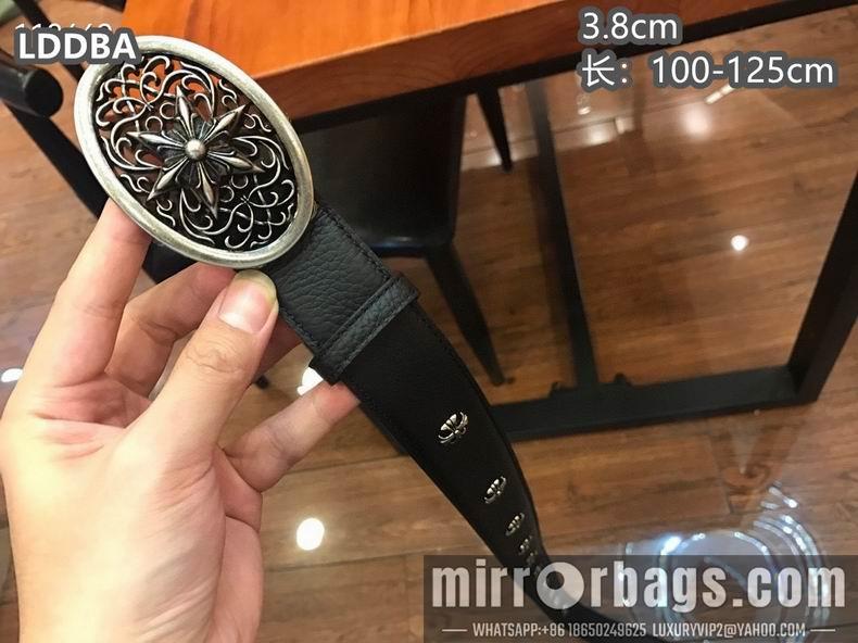 Replica Chrome Hearts belt 38mmX100-125cm 8L08