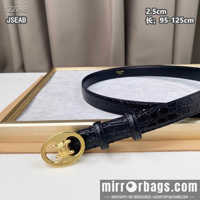 Replica Celine belt 25mmX95-125cm 8L22