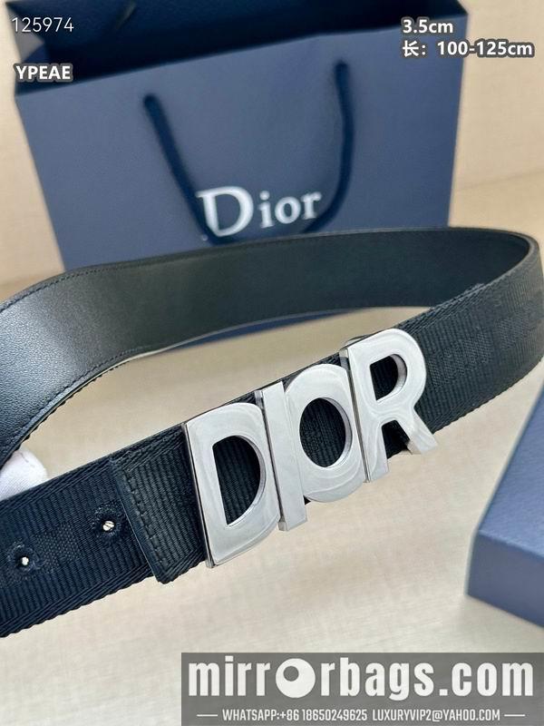 Replica Dior belt 35mmX100-125cm 8L29
