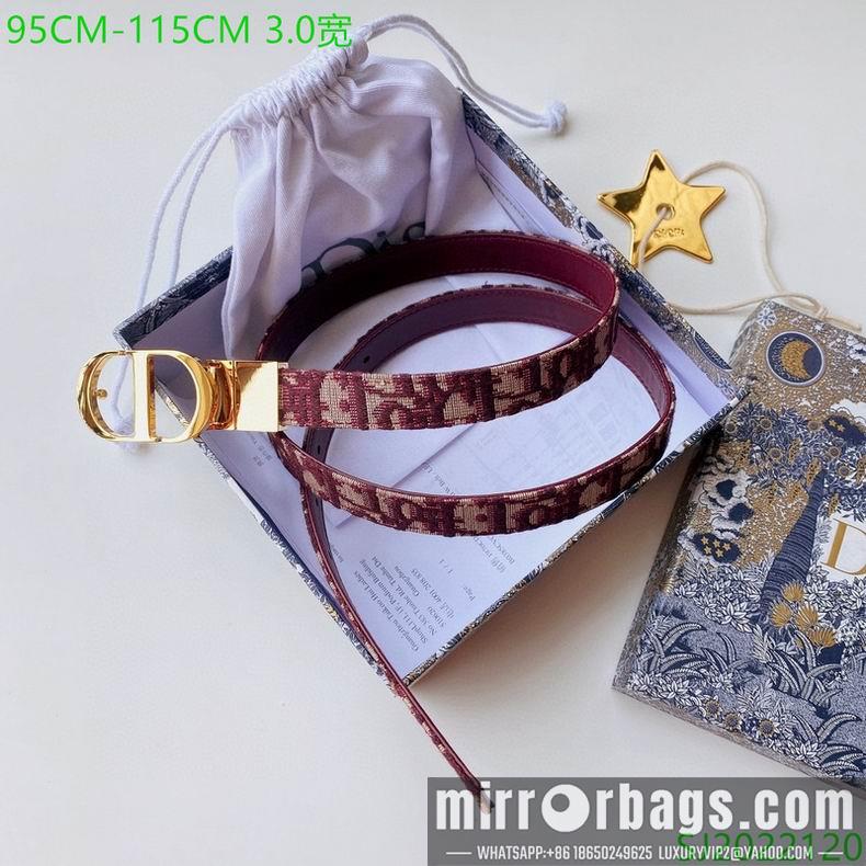 Replica Dior Belt 30mmX95-115cm 7d30