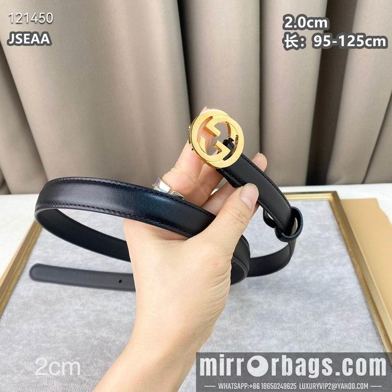 Replica Gucci belt 20mmX95-125cm 8L16