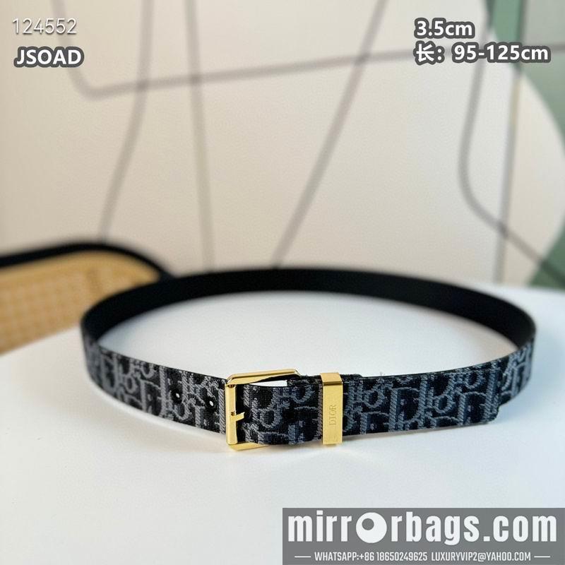 Replica Dior belt 35mmX95-125cm 8L28