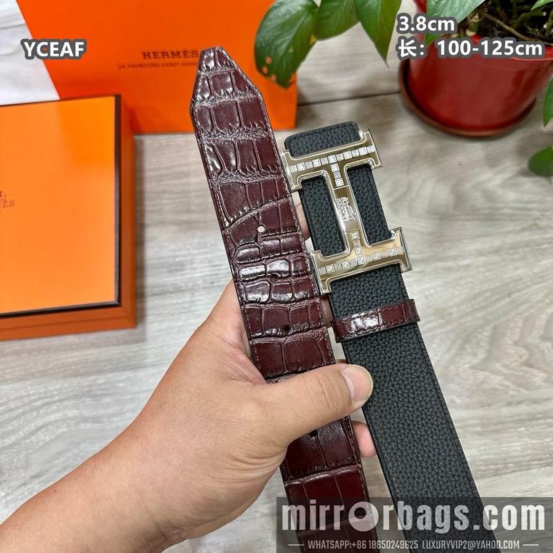 Replica Hermes belt 38mmX100-125cm 8L60