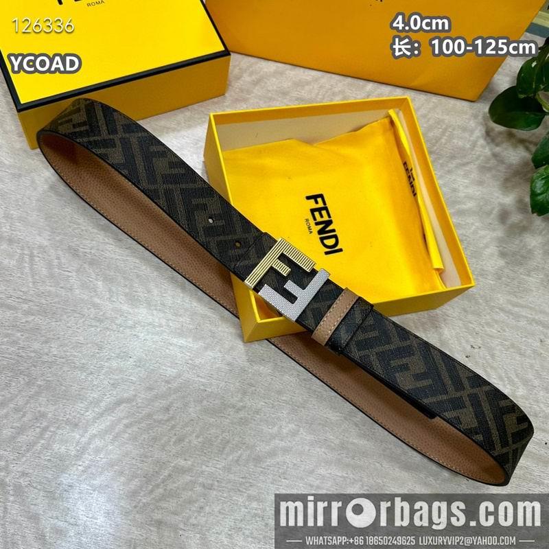 Replica Fendi belt 40mmX100-125cm 8L07