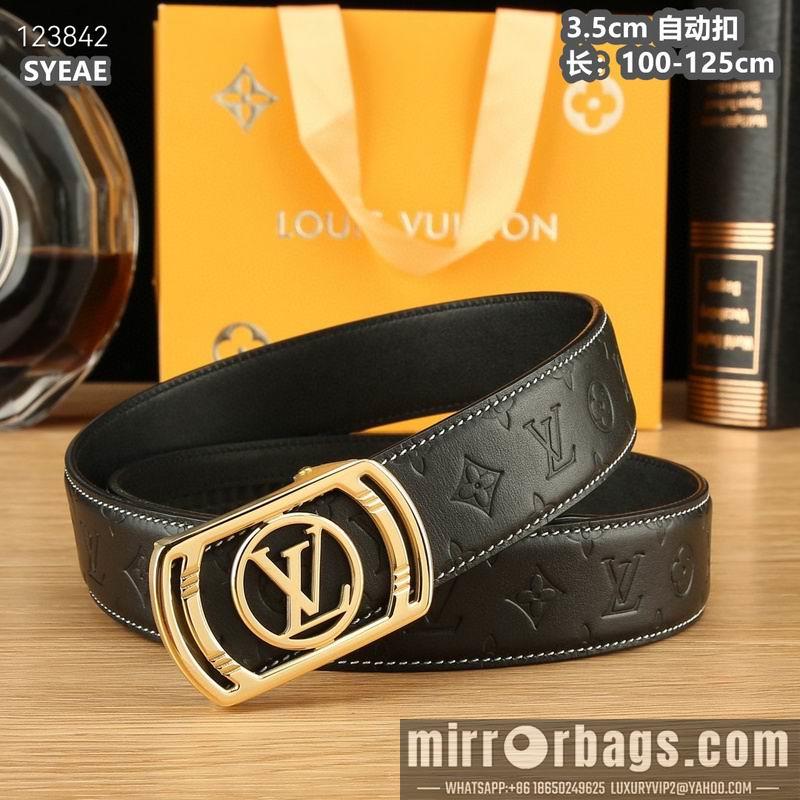 Replica LV belt 35mmX100-125cm 8L53