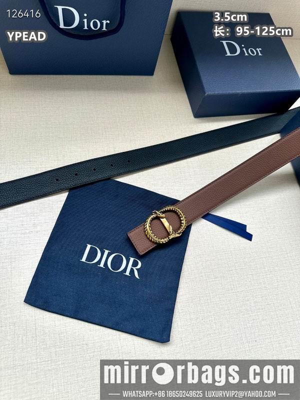 Replica Dior belt 35mmX95-125cm 8L20