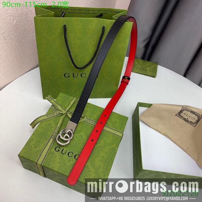 Replica Gucci Belt 20mmX90-115cm 7D04