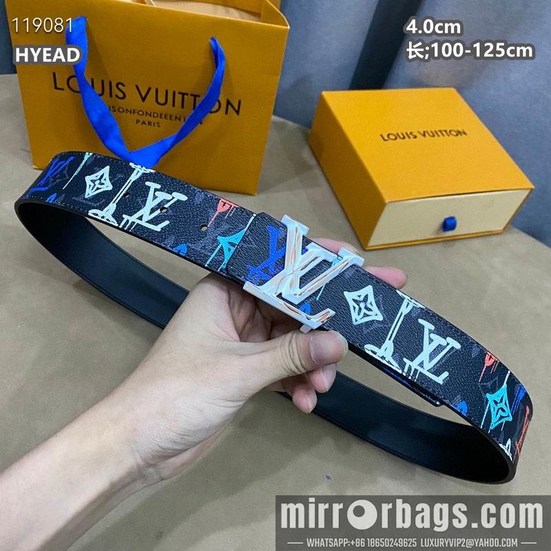 Replica LV belt 40mmX100-125cm 8L46