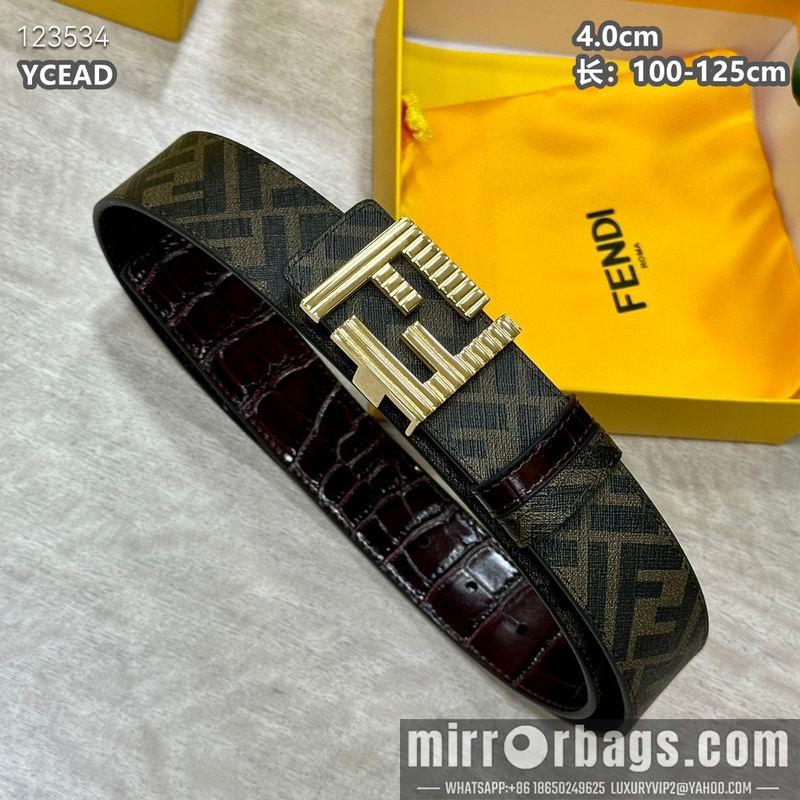 Replica Fendi belt 40mmX100-125cm 8L53