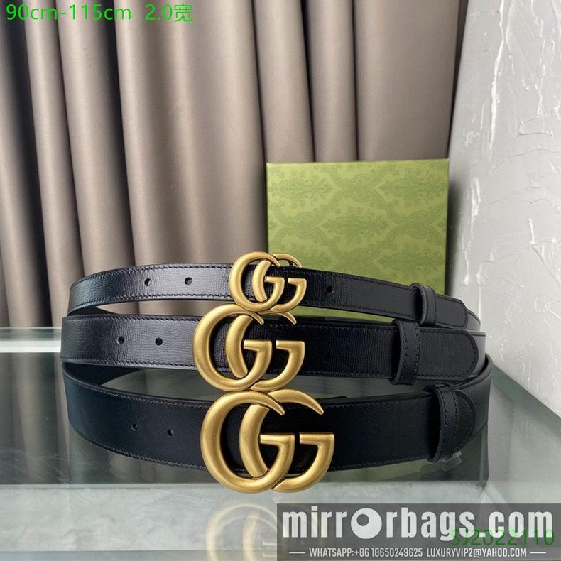 Replica Gucci Belt 20mmX90-115cm 7D02