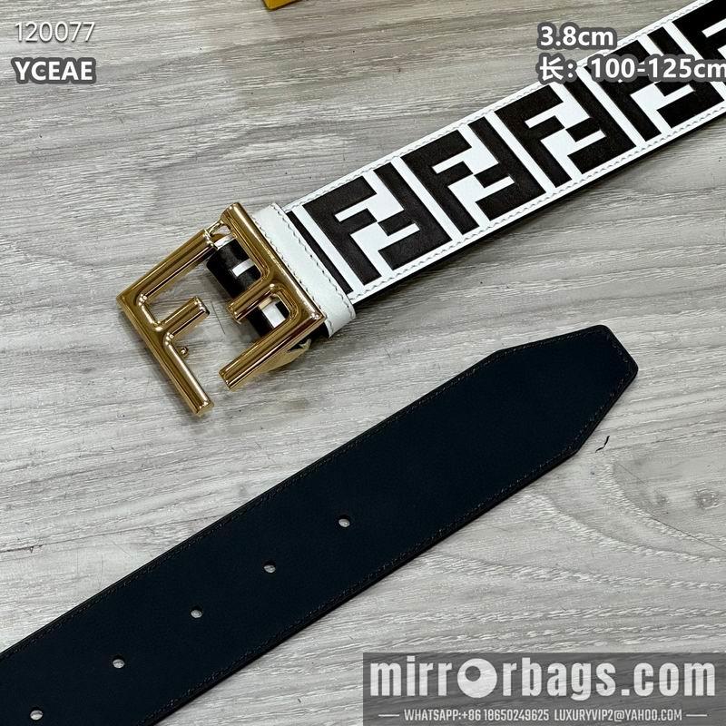 Replica Fendi belt 38mmX100-125cm 8L09