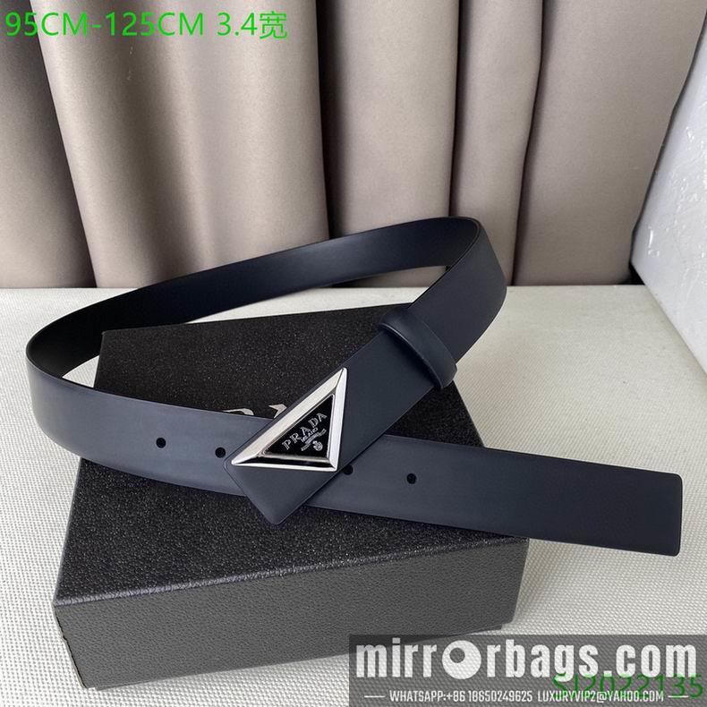 Replica Prada Belt 34mmX95-125cm 7D04