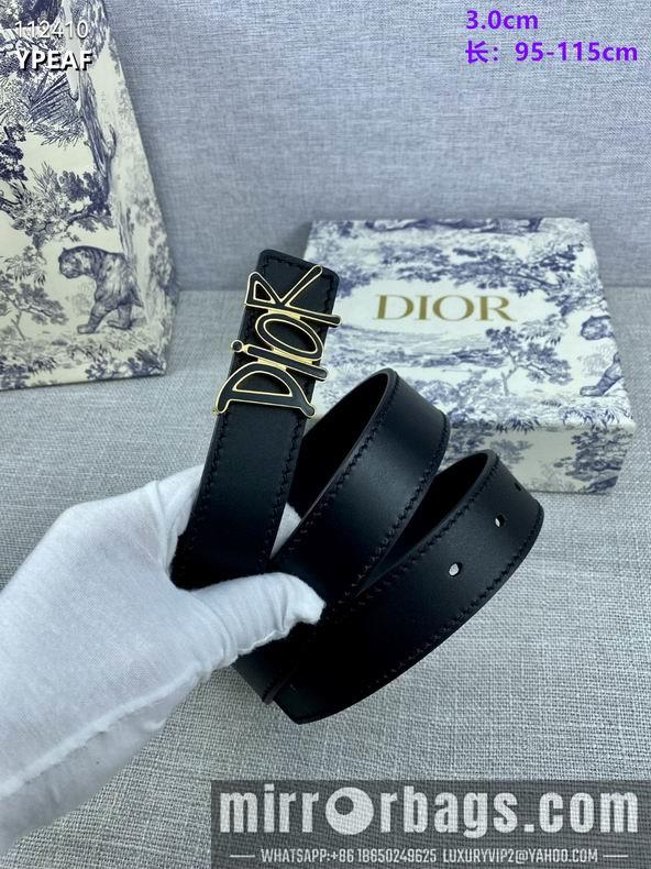 Replica Dior belt 30mmX95-115cm 8L10
