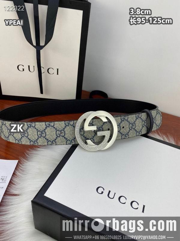 Replica Gucci belt 38mmX95-125cm 8L20