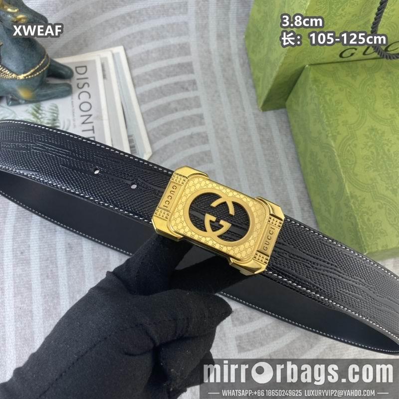 Replica Gucci belt 38mmX105-125cm 8L50