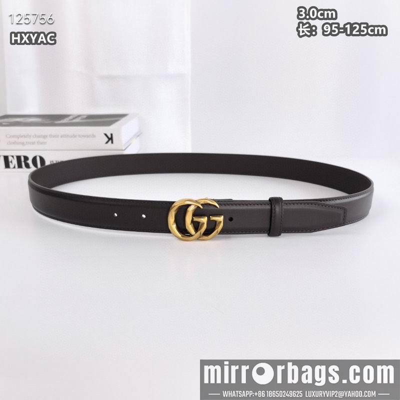 Replica Gucci belt 30mmX95-125cm 8L21