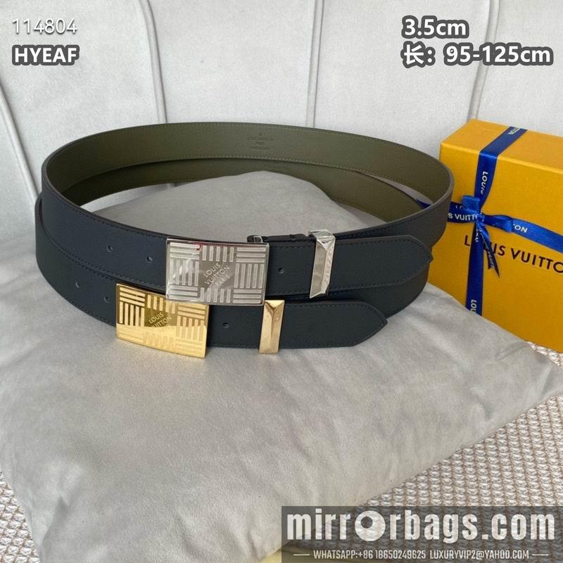 Replica LV belt 35mmX95-125cm 8L03