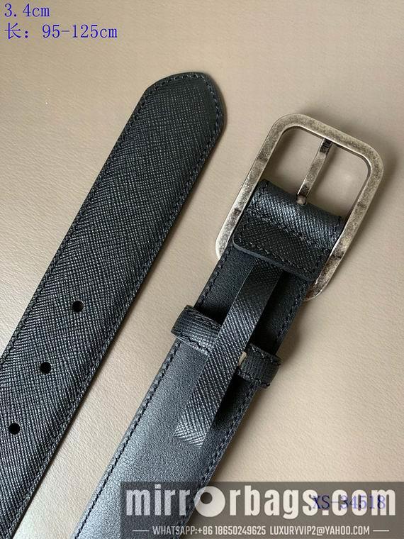 Replica Parda Belt 34mmX95-125cm 8L01