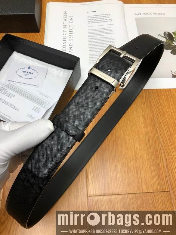 Replica Prada Belt 34mmX95-125CM sj01